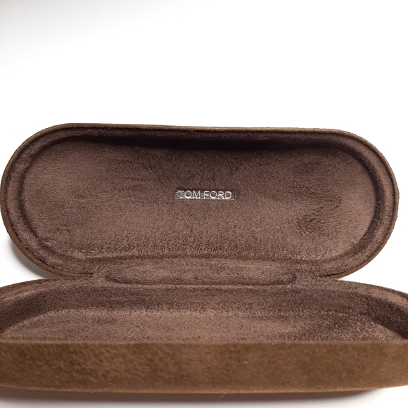 Tom Ford Hard Shell Glasses Case Brown Case Only - Picture 8 of 13